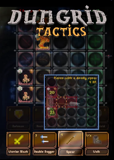 Dungrid Tactics Cardridge