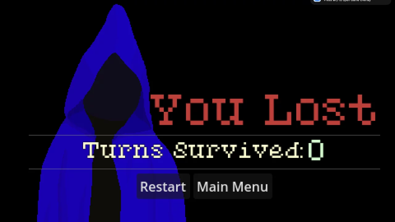 Magical Veins End Screen