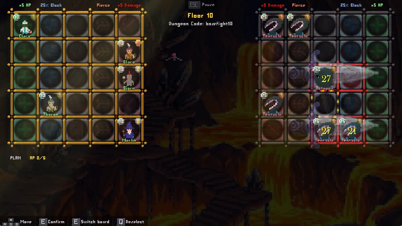 Dungrid Tactics Attack Targeting