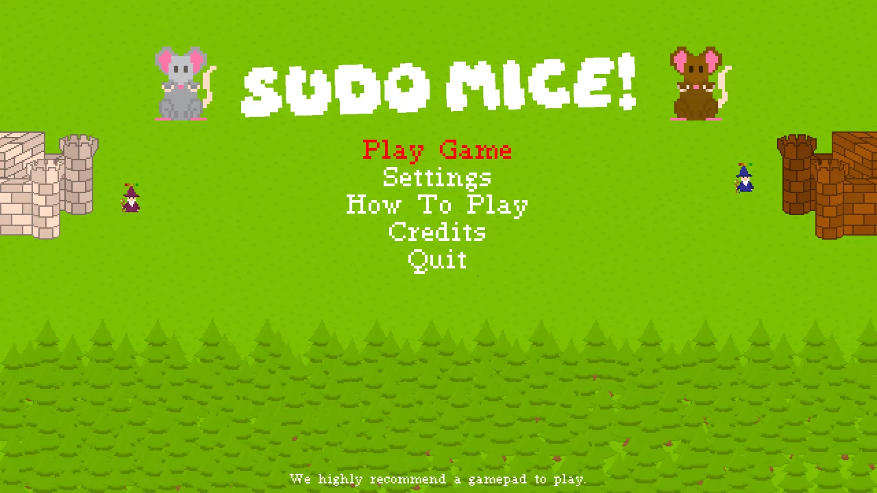 Sudo Mice Menu