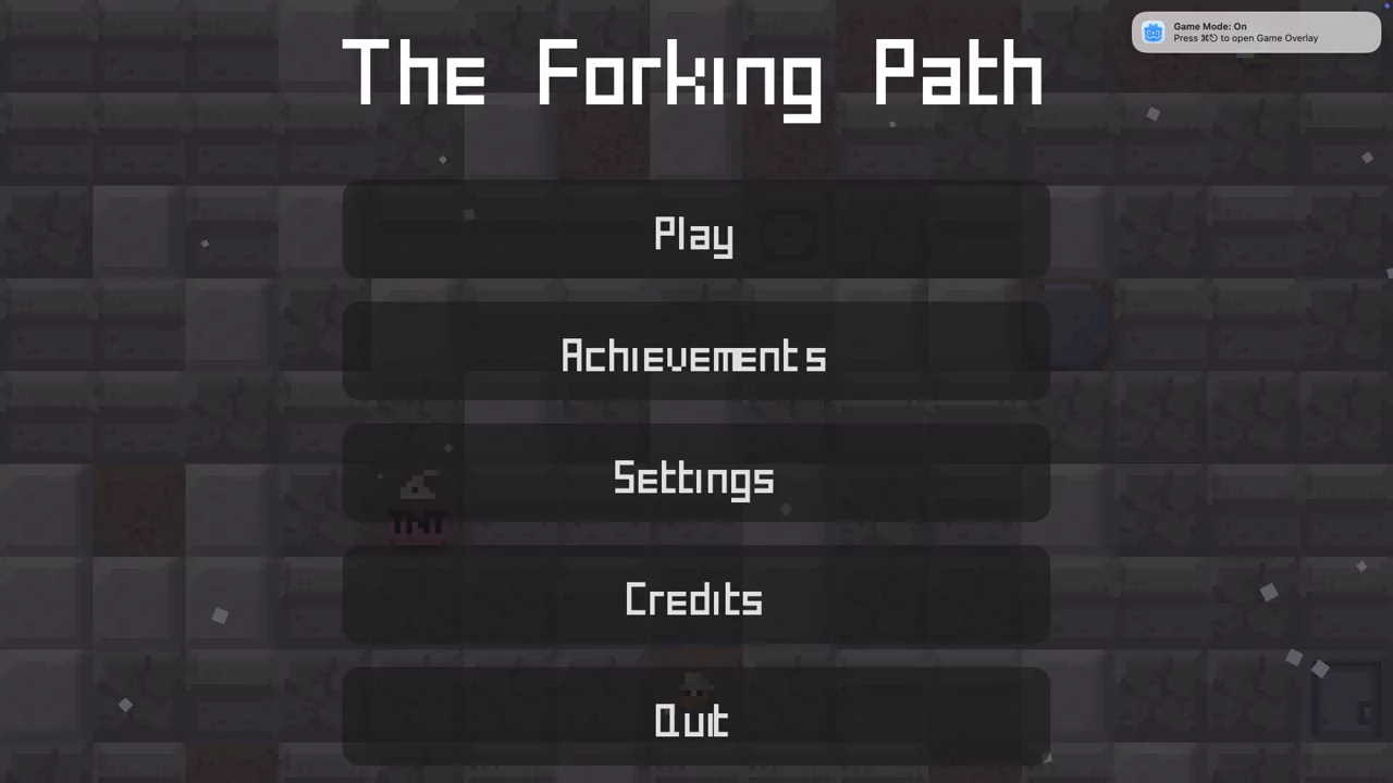 The Forking Path Menu